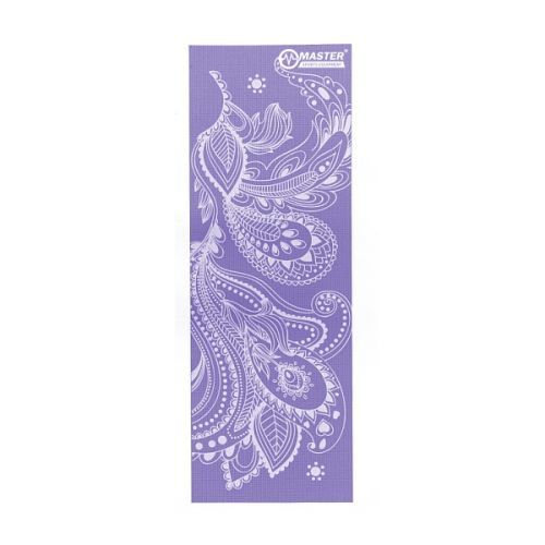 Podložka na cvičenie MASTER Yoga PVC 8 mm - 173 x 61 cm - fialová