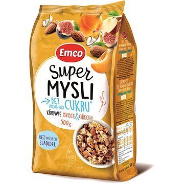 Emco Super mysli chrumkavé Ovocie & Orechy 500 g