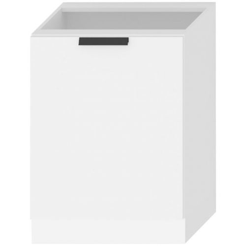 Kuchynská skrinka Denis d60pc pl biely satén mat/biela