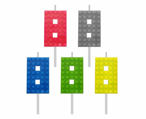 Godan Narodeninová sviečka Lego - 8
