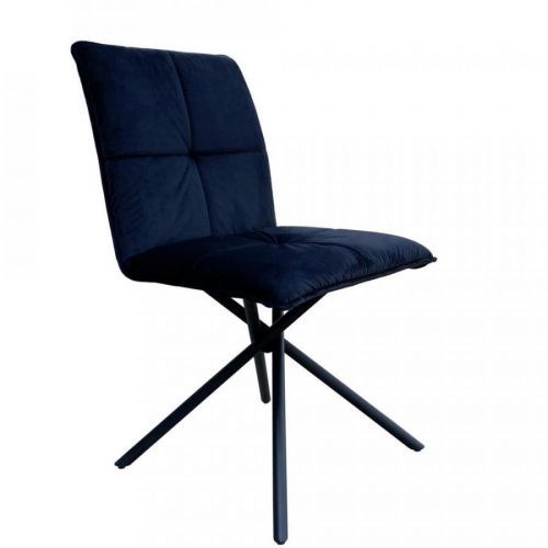 Stolička Lunita Čierna