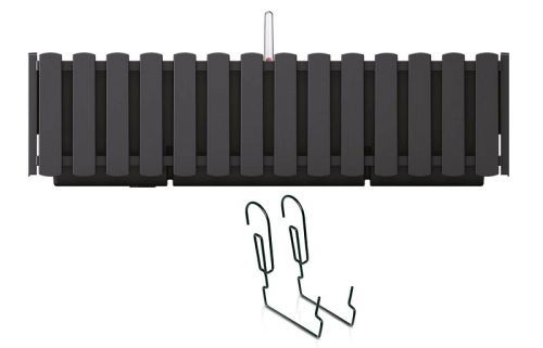 Truhlík s kov. držákem BOARDEE FENCYCASE W antracit 58cm