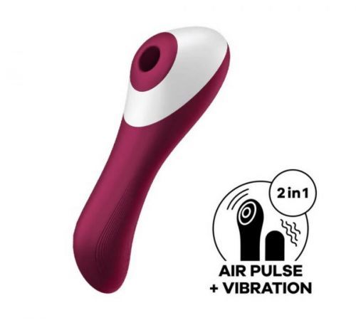 Satisfyer Dual Crash - 2in1 vibrator (red)