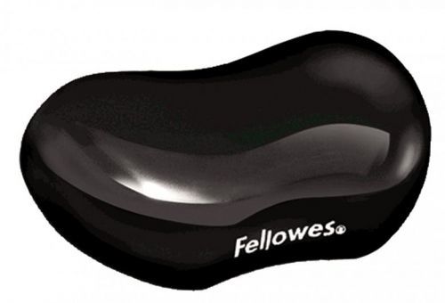 Podložka pod zápästie Fellowes CRYSTAL gélová čierna