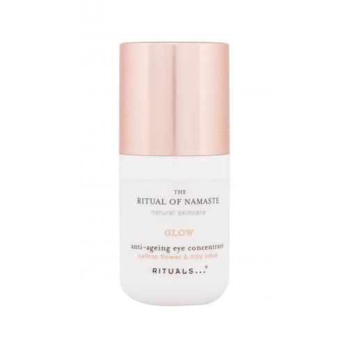 Rituals The Ritual Of Namasté Glow 15 ml očný krém pre ženy na veľmi suchú pleť; proti vráskam; na rozjasnenie pleti; spevnenie a lifting pleti