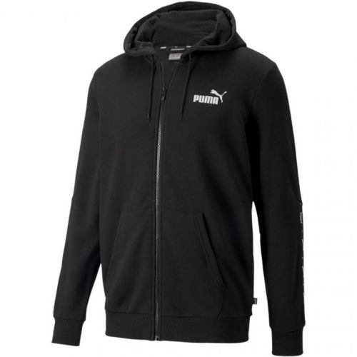 Bluza Puma ESS+ Tape Full-Zip Hoodie TR M 848768 01 pánské S