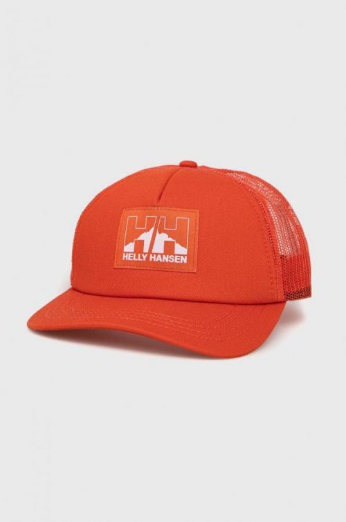 Helly Hansen červená farba, s nášivkou