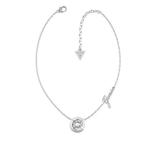 Guess Elegantný oceľový náhrdelník Solitaire JUBN01459JWRHT/U