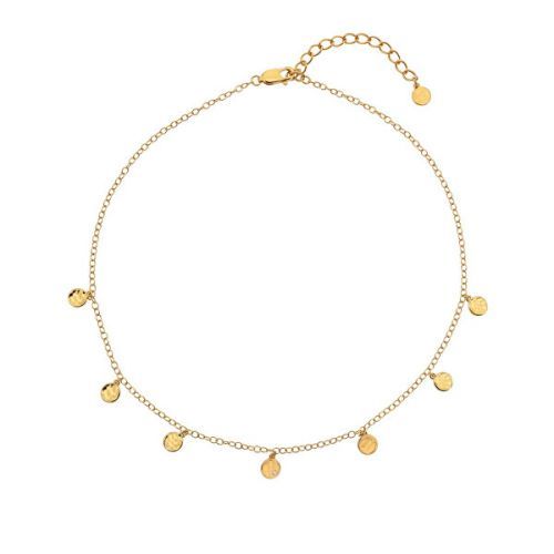 Hot Diamonds Pôvabný pozlátený náhrdelník s diamantom Jac Jossa Soul DN148