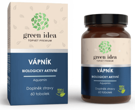 TOPVET Vápnik - Aquamin 60 ks