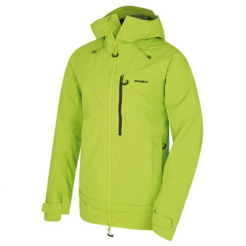 Pánska hardshell bunda Husky Nanook M sv. zelená