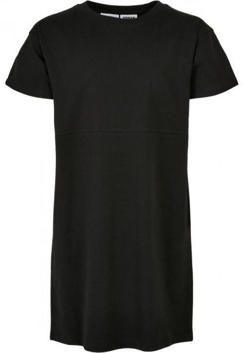 Urban Classics Girls Organic Oversized Tee Dress black - 110/116