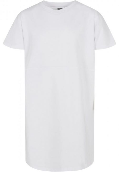 Urban Classics Girls Organic Oversized Tee Dress white - 110/116