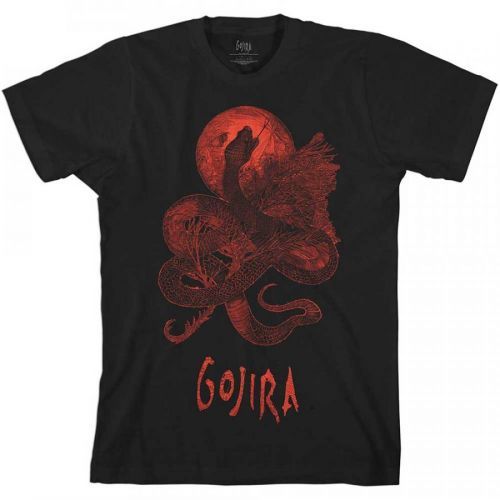 Gojira tričko Serpent Moon Čierna XXL