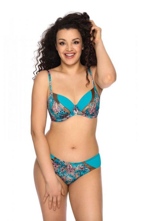 Dámska plavková podprsenka SK 142 TURQUOISE MAXI tyrkysová 90G
