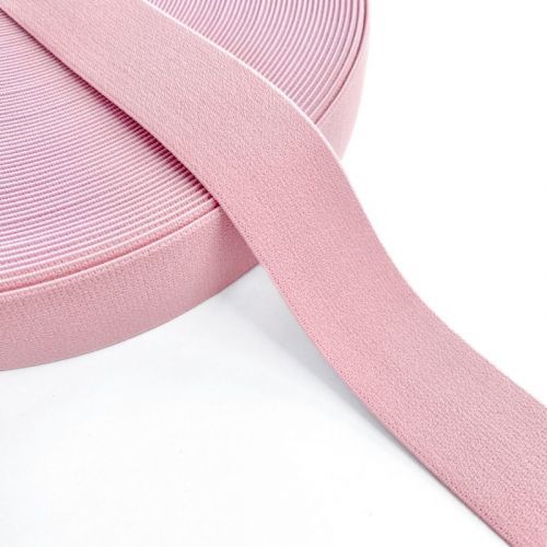 Guma hladká 3 cm light pink