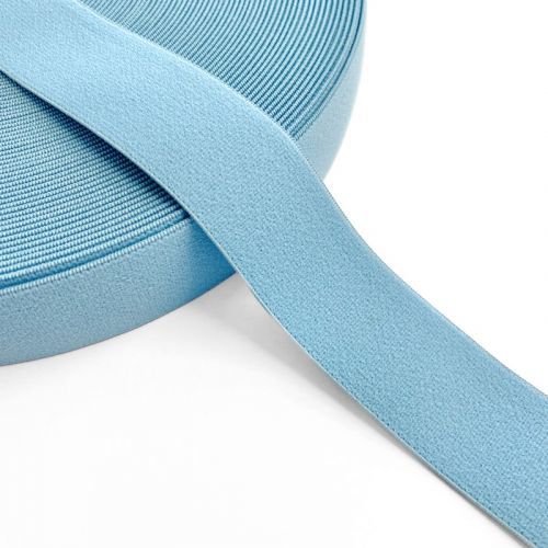 Guma hladká 3 cm baby blue