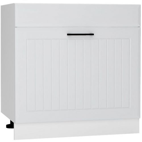 Skrinka do kuchyne Irma D80zl S/1 Zasl Svetlo šedá Mat