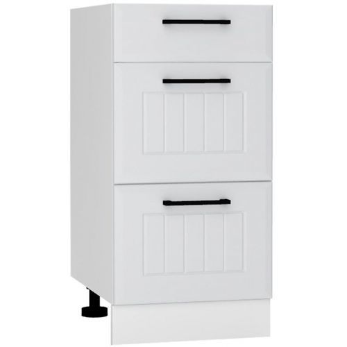 Skrinka do kuchyne Irma D40s/3 Svetlo šedá Mat