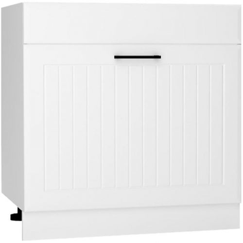 Skrinka do kuchyne Irma D80zl S/1 Zasl Biely hrášok Mat