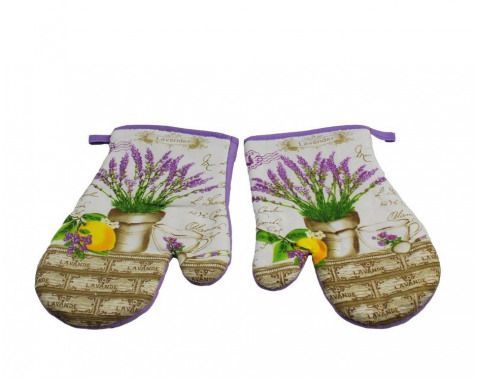 Kuchynská rukavica Lawenda, 16x27 cm%
