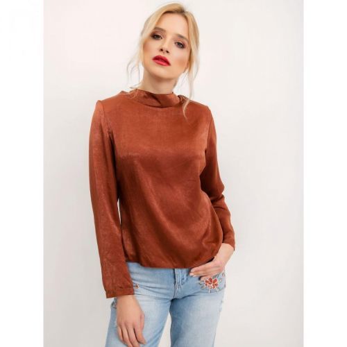 BSL Women's brown blouse
