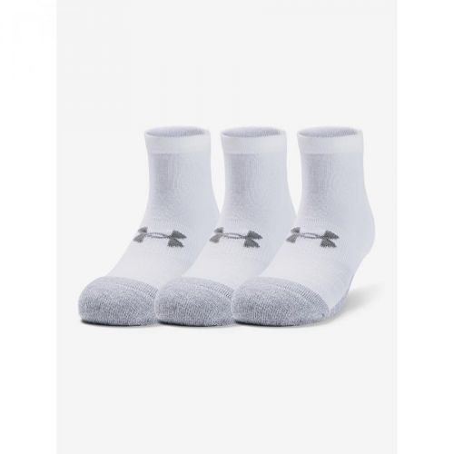 Under Armour Socks Heatgear Locut -Wht - unisex