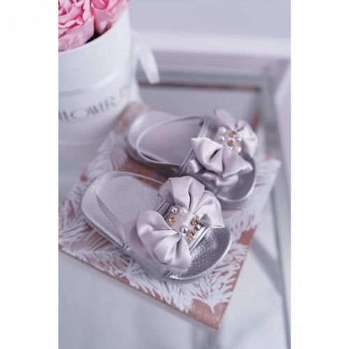 Detské šľapky Kesi Bow