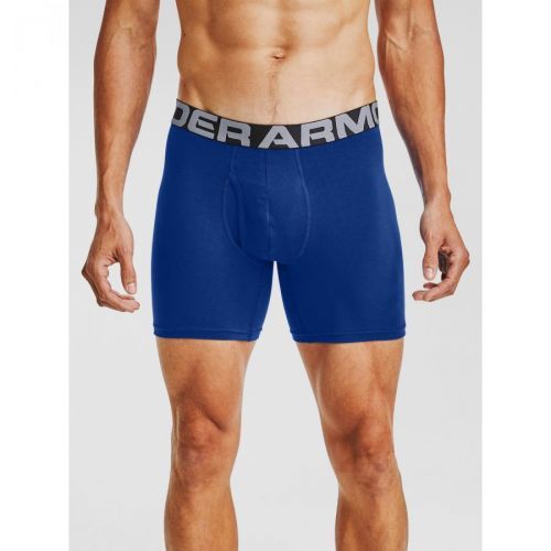 Under Armour Boxer Shorts UA Charged Cotton 6in 3 Pack-BLU - Men's