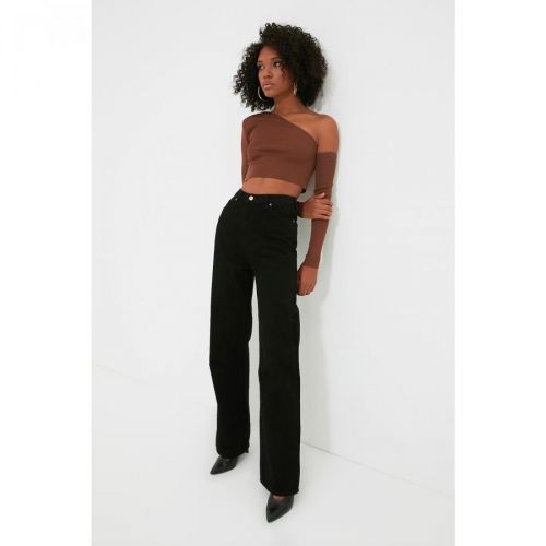 Trendyol Black High Waist 90's Wide Leg Jeans