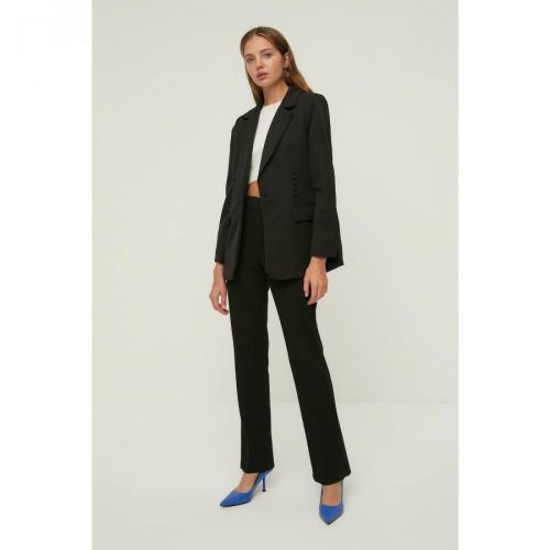 Trendyol Black Buttoned Jacket