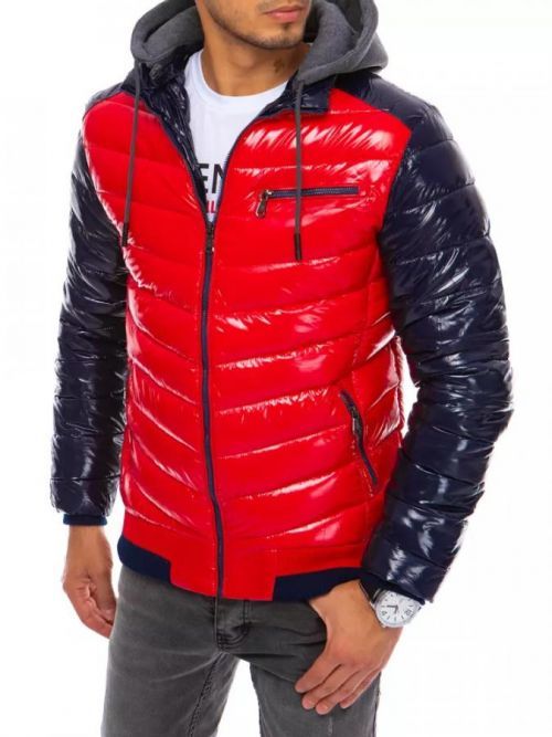 Red men's jacket Dstreet TX3847