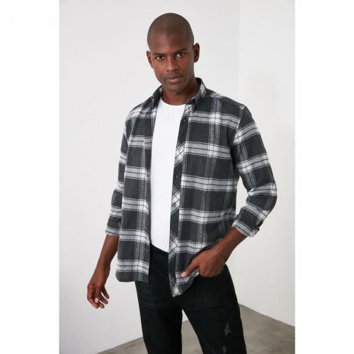 Pánska košeľa Trendyol Plaid