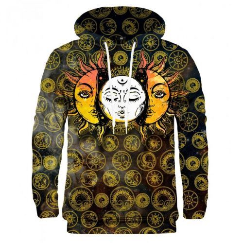 Mr. GUGU & Miss GO Unisex's Hoodie Kangaroo H-K1803