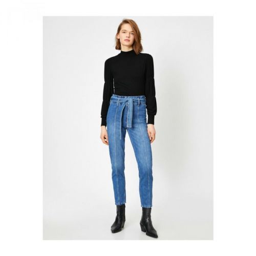 Koton Women's Mom Jeans
