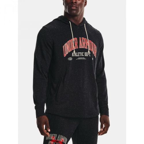 Under Armour Sweatshirt UA Rival Try Athlc Dept HD-BLK - Mens