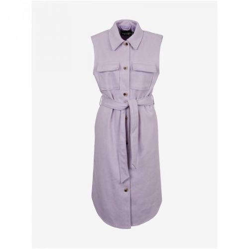 Light Purple Long Vest Pieces Haven - Women