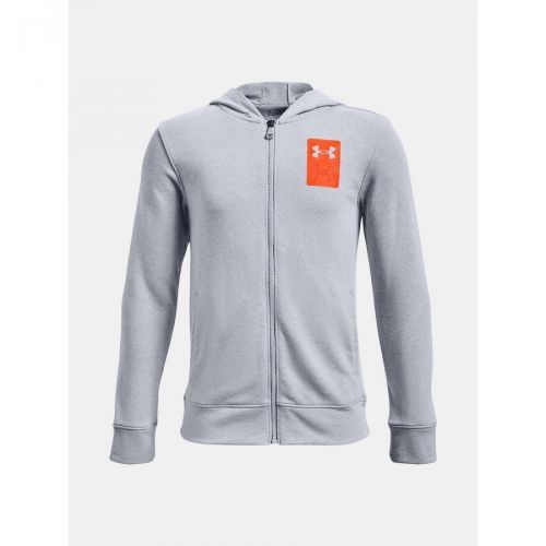 Under Armour Sweatshirt UA Rival Terry FZ Hoodie-GRY - Guys