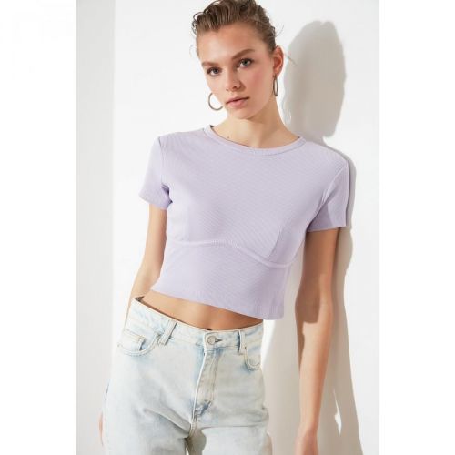 Dámske tričko Trendyol Ribbed