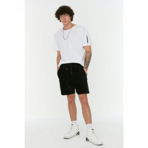 Trendyol Black Men's Regular Fit Shorts & Bermuda