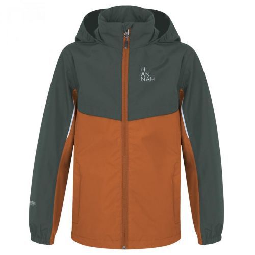 Dětská bunda Hannah BRONS JR II balsam green/burnt orange