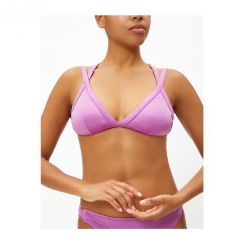 Koton Drawstring Cross Bikini Top