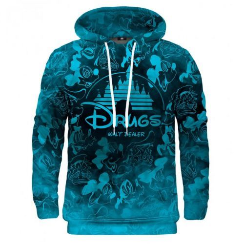 Mr. GUGU & Miss GO Unisex's Hoodie Kangaroo H-K1796