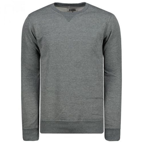 Men's sweatshirt without hood anthracite BX4823