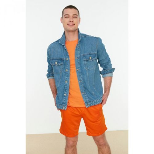 Trendyol Blue Men's Regular Fit Jacket