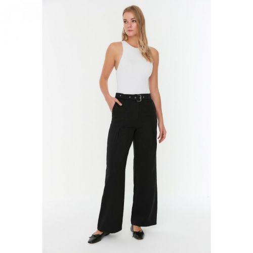 Trendyol Black Belted Trousers