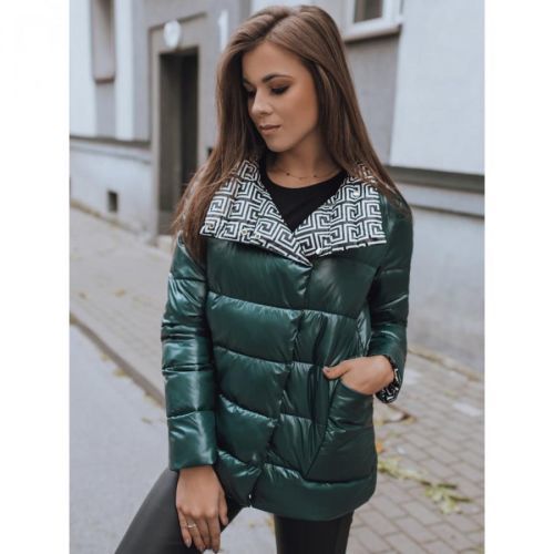 DELSY women's green jacket Dstreet TY2348