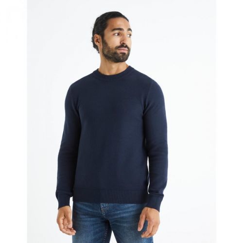 Celio Sweater Bepic with round neckline - Men