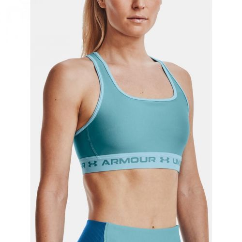 Under Armour Bra UA Crossback Mid Bra-BLU - Women