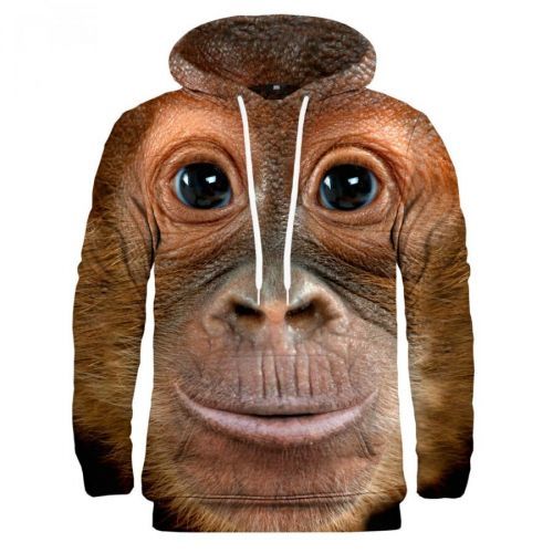 Mr. GUGU & Miss GO Unisex's Hoodie Kangaroo H-K1878